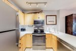 Updated kitchen with granite countertops